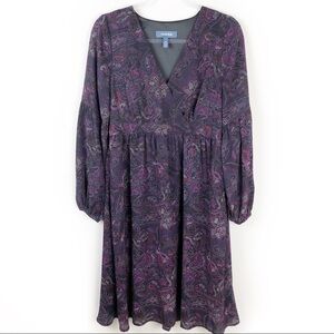 ModCloth- “A moment in Fine Midi dress” Size: 4